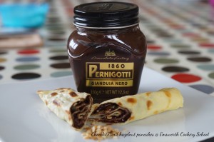 Pancakes chocolate